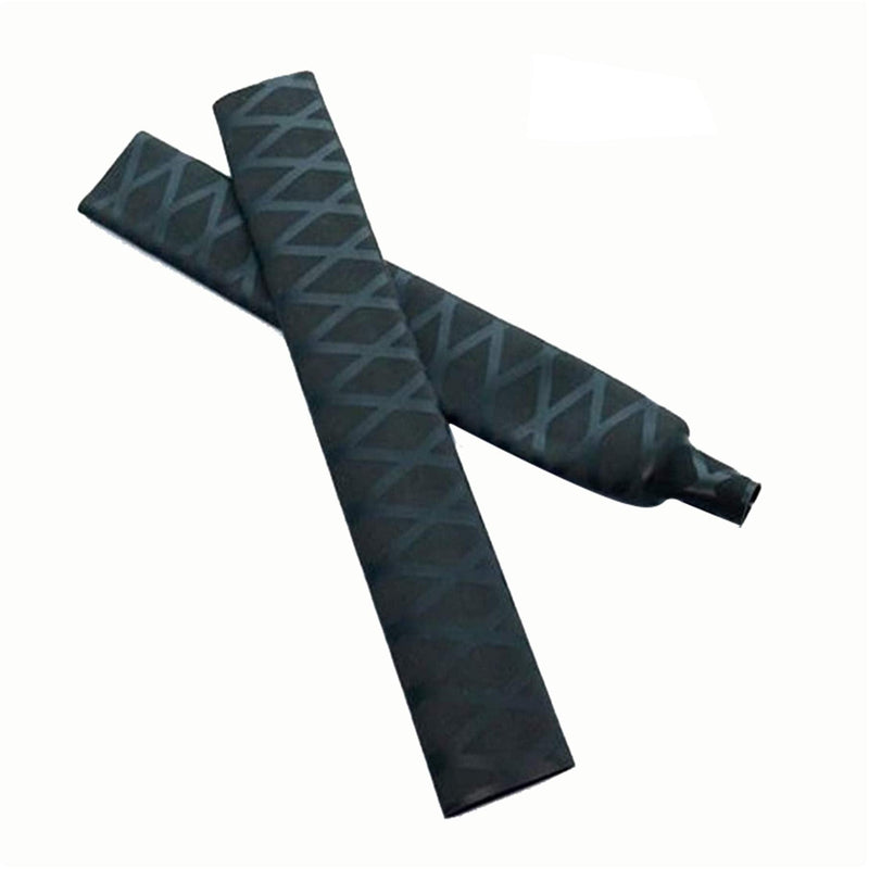 [AUSTRALIA] - Skid-Resistant Heat Shrink Tubing Waterproof Fishing Warp Tubes Rod Handle Shrink Warp (Diameter 40mm,39",Black) Diameter 40mm,39" Black 