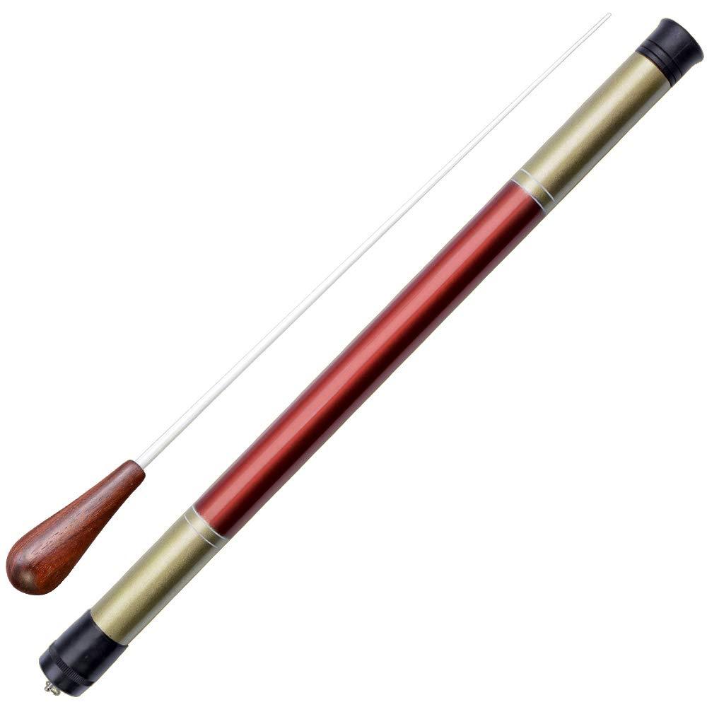 Music Baton Music Concert Baton.Wooden Handle Orchestra Baton with Baton Case (Rosewood) Rosewood