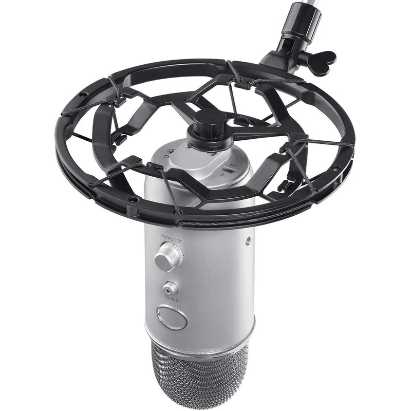 [AUSTRALIA] - Shock Mount for Blue Yeti Microphone and Blue Yeti Pro Microphone, Upgraded Version Shockmount Reduces Vibration Noise Matching Mic Stand Boom Arm by SUNMON shock mount 