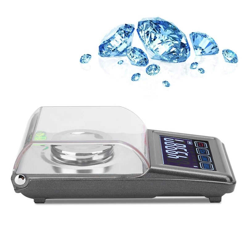 Scale,Jarchii Electronic Scale, 0.0001g 50g g/ct/DWT/ozt/gn/Tl/OZ High Precision Electronic Digital Balance Scale Jewelry Weight Gram Scales for Cooking Weighing Jewelry