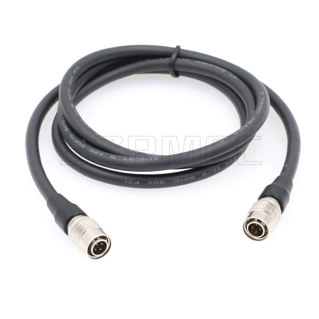 SZRMCC Hirose 4 Pin Male to Hirose 4 Pin Male Power Cable for Sony Arri Camera to Zaxcom Sound Devices Zoom F4 F8