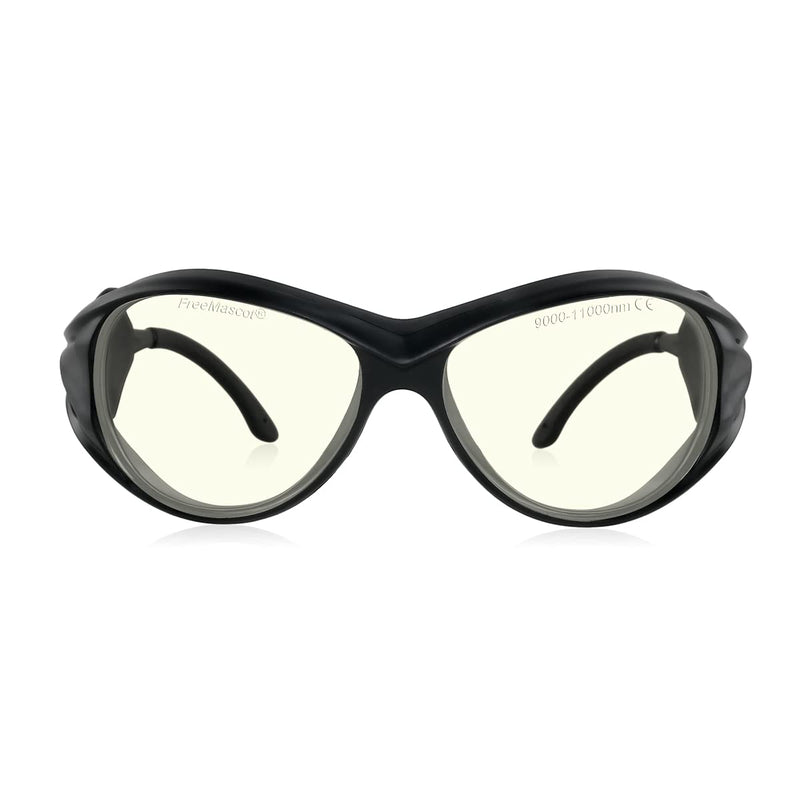 FreeMascot OD 6+ 9000nm-11000nm / 10600nm Wavelength CO2 Laser Safety Glasses Frame Style 2