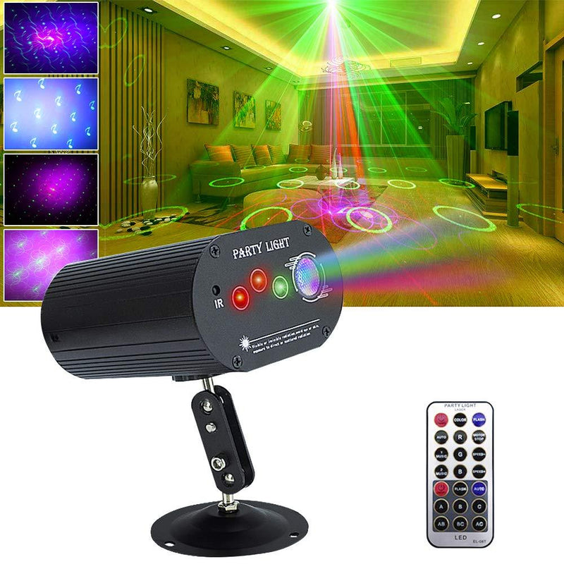 [AUSTRALIA] - Party lights disco lights dj stage lights strobe lights sound activated LED projector,for Christmas Halloween decoration party festival show dj lights 