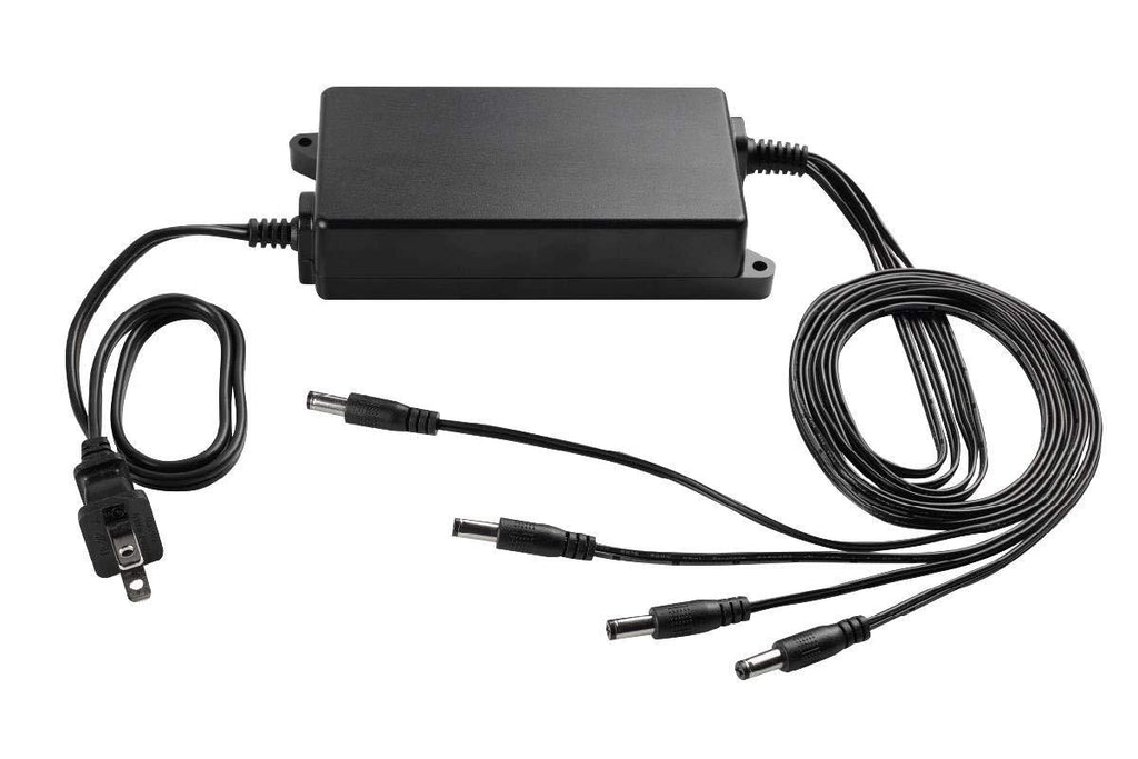 Lorex ACCPWRLHV516B 4-in-1 Power Adapter for Lorex 4K Security Camera, Black