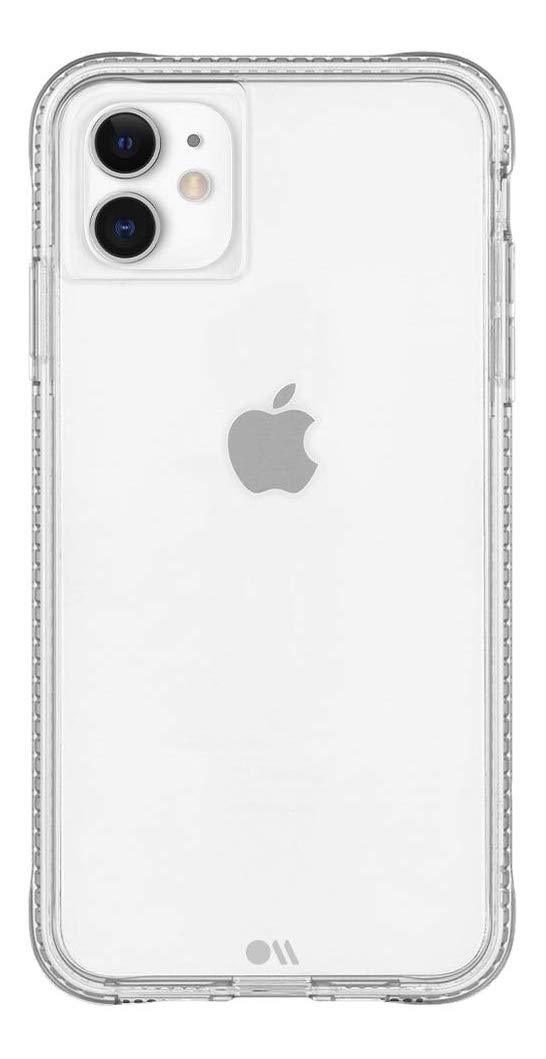 Case-Mate - Certified Anti-Microbial iPhone 11 Case - Tough Clear Plus - Clear Plus Antimicrobial Clear