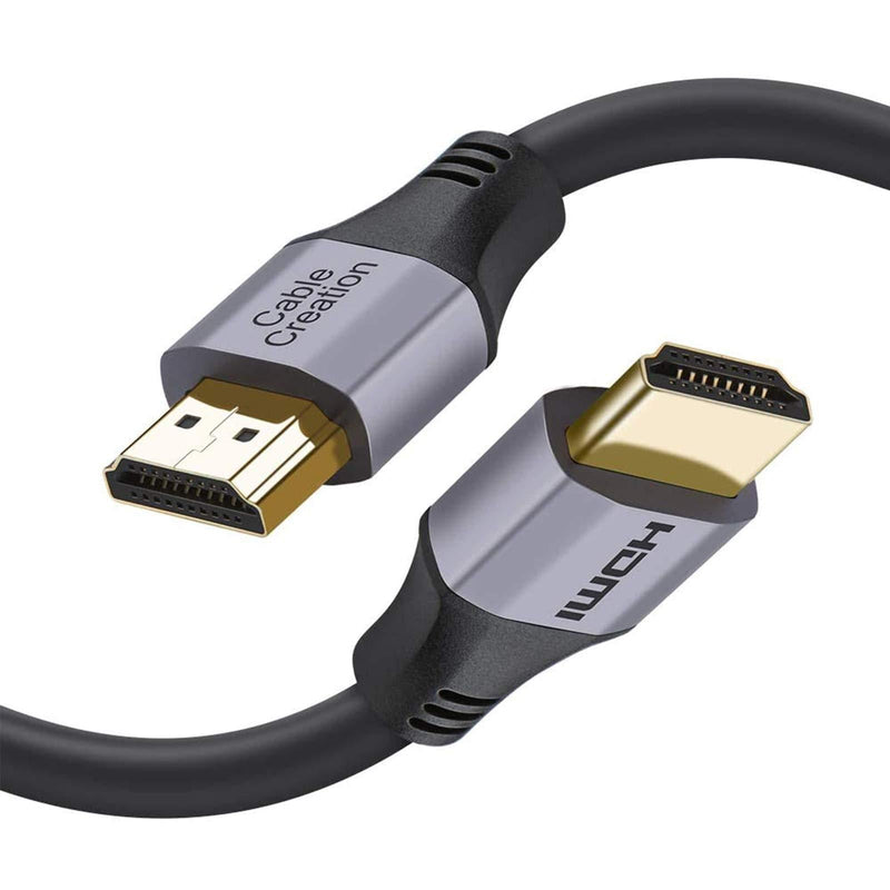 [AUSTRALIA] - CableCreation 8K HDMI 2.1 Cable, High Speed 48Gbps 8K 60Hz Ultra HD, HDCP 2.2,4:4:4 HDR, eARC, Compatible for PS5, PS4, Xbox One/Xbox Series X, QLED TV,Roku TV, VIZIO TV(3.3ft) 3.3 feet 