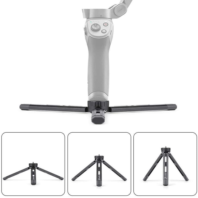 Zeadio Metal Gimbal Tripod, 4 Adjustable Heights Desktop Tabletop Tripod Stand, Fits for Smooth 4, Crane Plus, Osmo Mobile, Ronin-S, Vimble 2, Gimbal Handle Grip Stabilizer and All Cameras