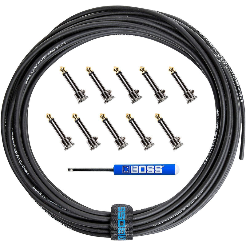 [AUSTRALIA] - BOSS Solderless Pedalboard Cable Kit, 10 ft (BCK-10) 