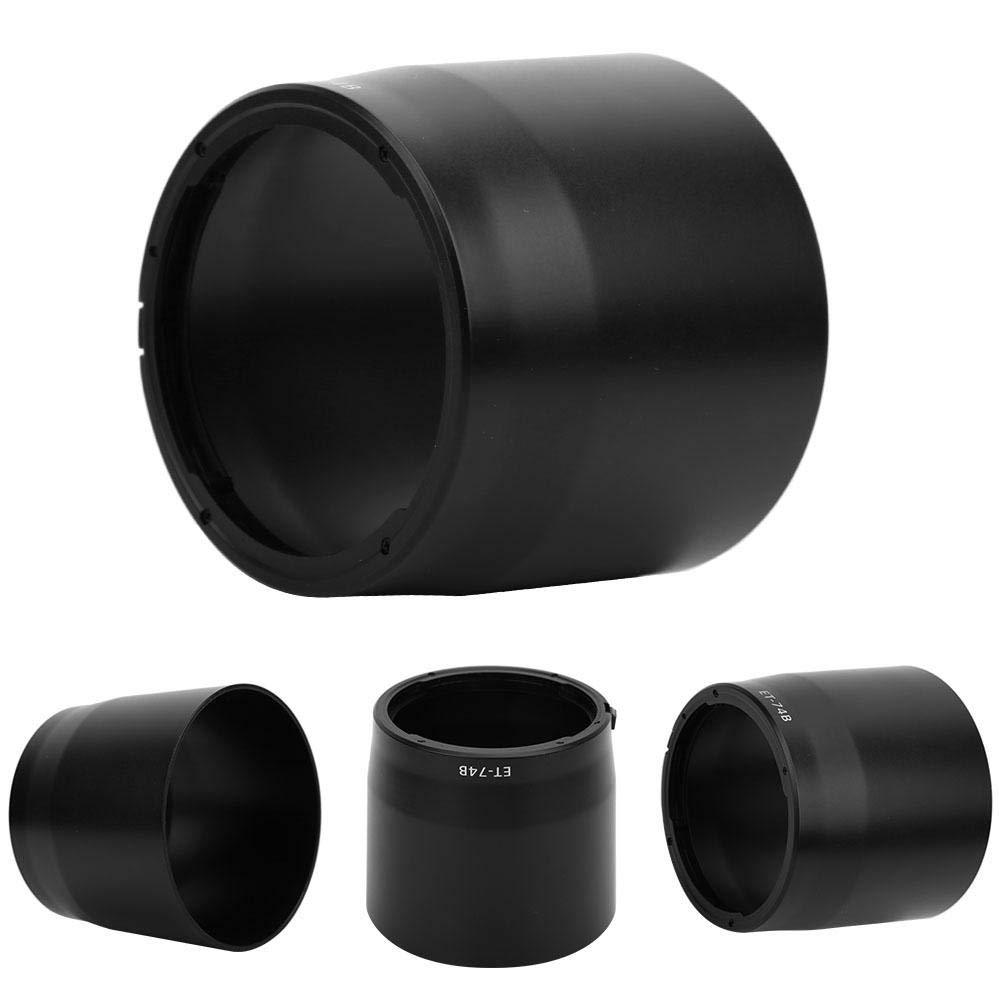 Oumij1 Camera Lens Hood - ET-74B Camera Mount Lens Hood - Lens Hood Reversed - Replacement Lens Hood - for Canon EF70-300mm F4-5.6 is II Lens