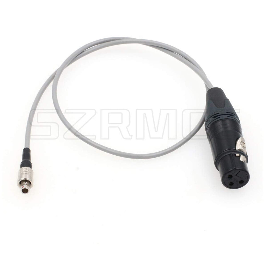 SZRMCC FVB.00.303 3 Pin Male to XLR 3 Pin Female Audio Cable for Zaxcom ZFR300 ZFR400 SK2000 Transmitter