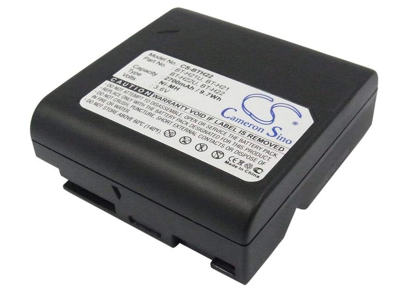 Sharp BT-H21, BT-H22 Battery Replacement for Sharp VL-8, VL-8888, VL-A10, VL-A10E, VL-A10H, VL-A10S,