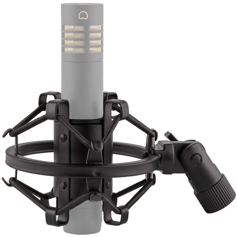 LYRCRO Universal Microphone Shock Mount for 21mm-23mm Small Diameter Size Instrument Condenser Mic or Shotgun Mic like Rode NTG-1