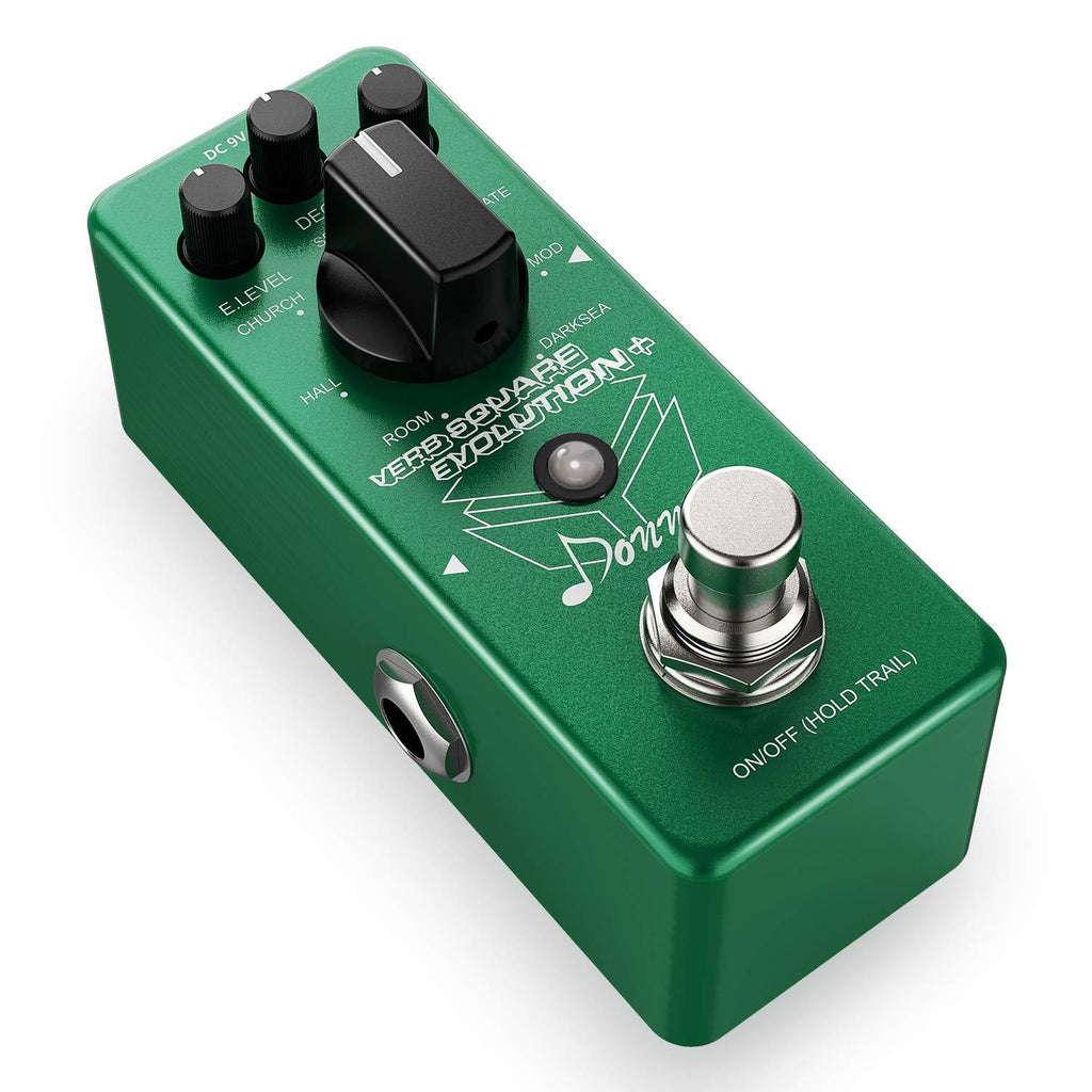 [AUSTRALIA] - Donner Verb Square Evolution+ Guitar Effects Pedal 