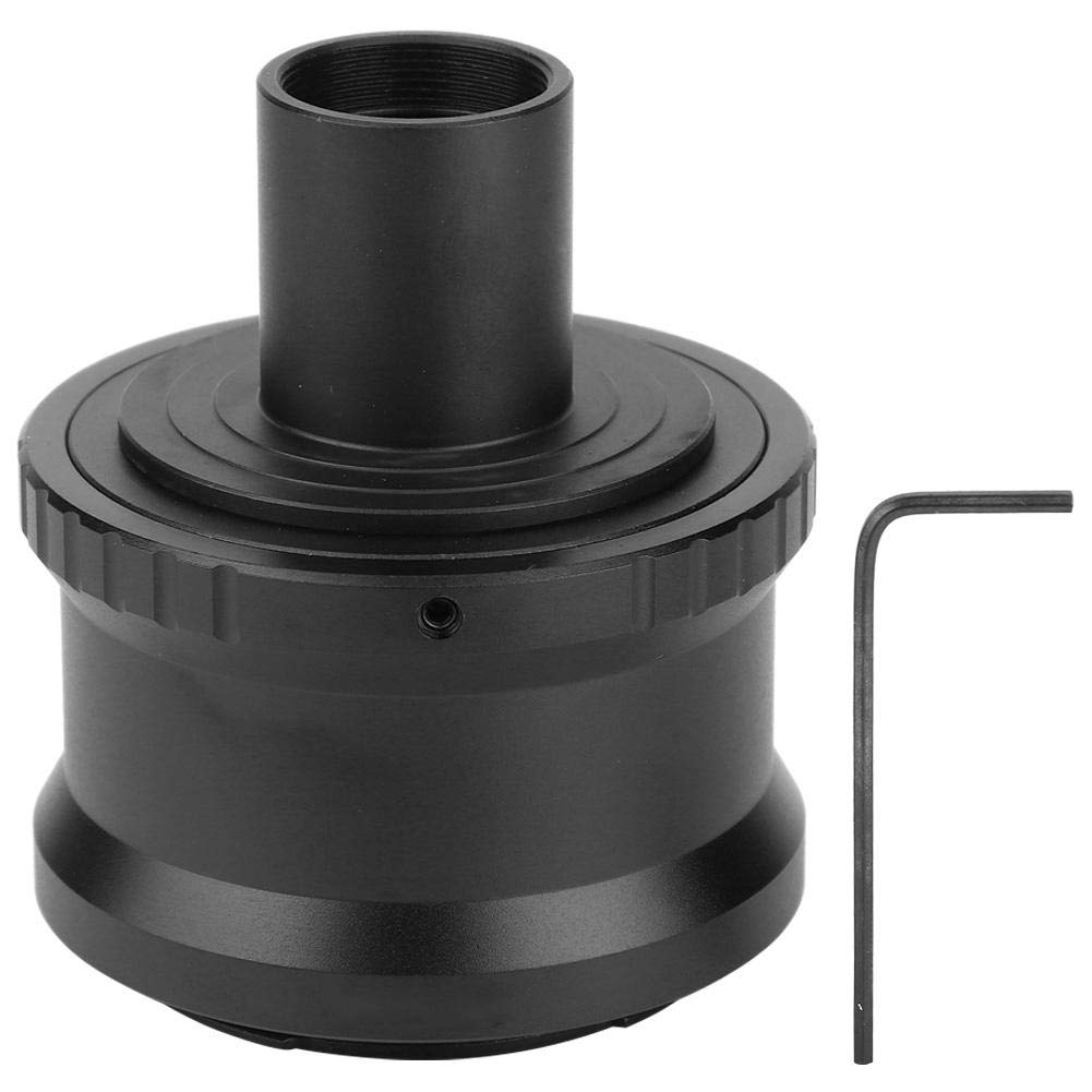 Qiilu for Sony Microscope Adapter Camera Microscope Adapter Ring T2-NEX for T Ring to for Sony NEX Mount Camera Microscope Adapter Ring