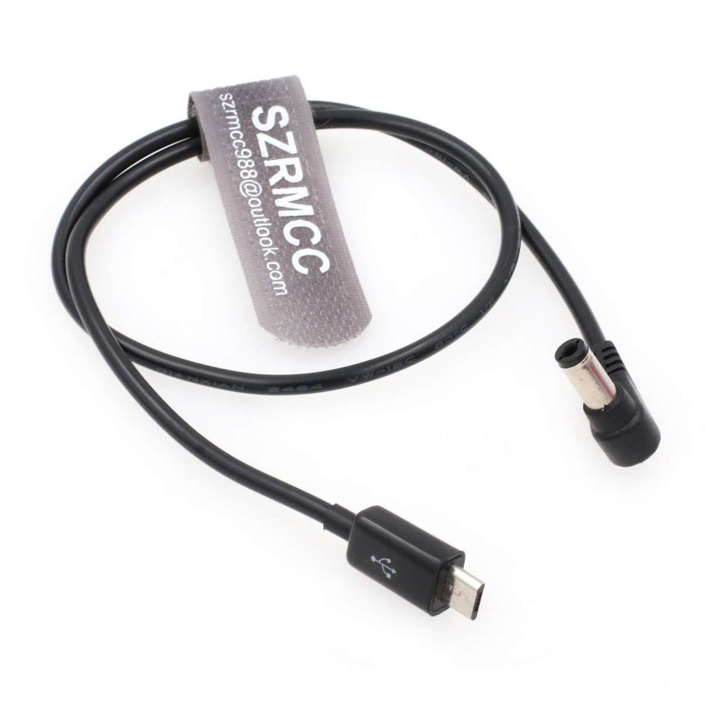 SZRMCC DC 2.1 to Micro USB Power Cable for Tilta Nucleus Nano Wireless Follow Focus Motor