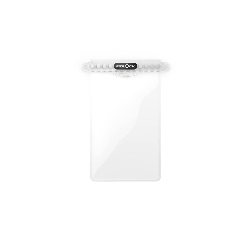 FIDLOCK Phone Dry Bag, Waterproof Pouch for Cell Phone with Magnetic Closure, Clear