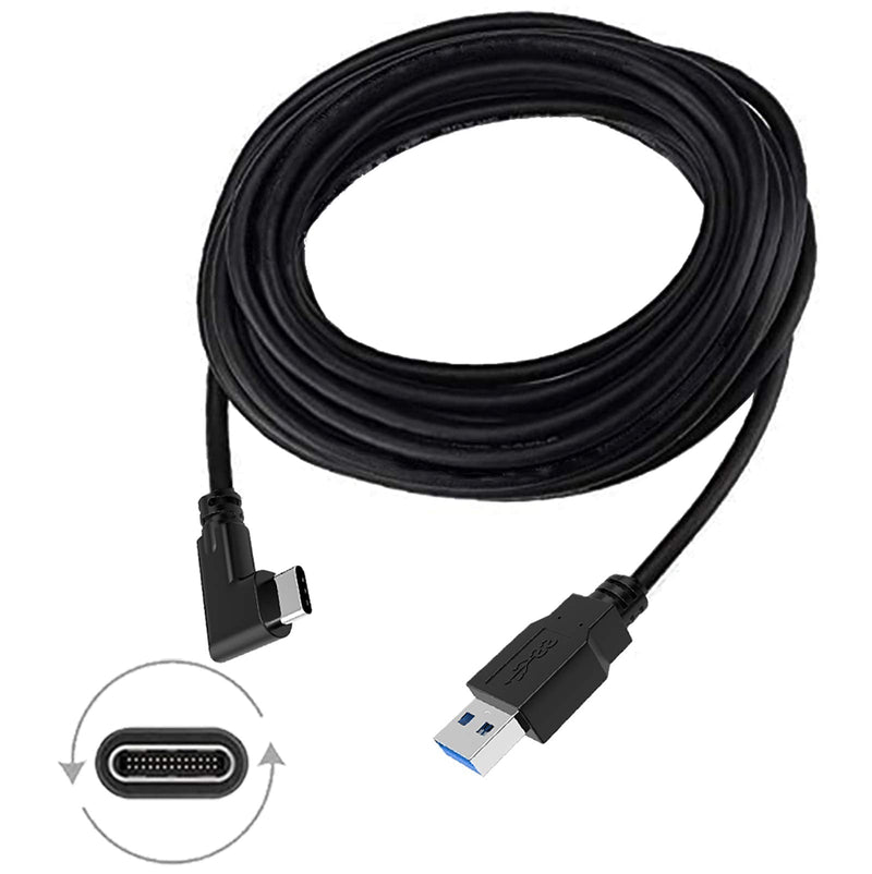 USB Type C Cable 10ft(3m) Oculus Quest Link, High Speed Data Transfer Fast Charging Cable Compatible for Quest and Gaming PC Black 10FT-5