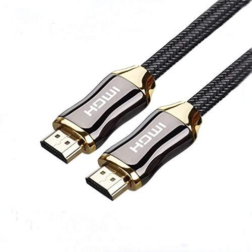 2.0 Premium HDMI Cables with 24k Gold Plated Contacts, 6 Feet Long, Supports All 4K Ultra HD tv, Monitors, projectors, Xbox, playstations, 3D, 18Gbps
