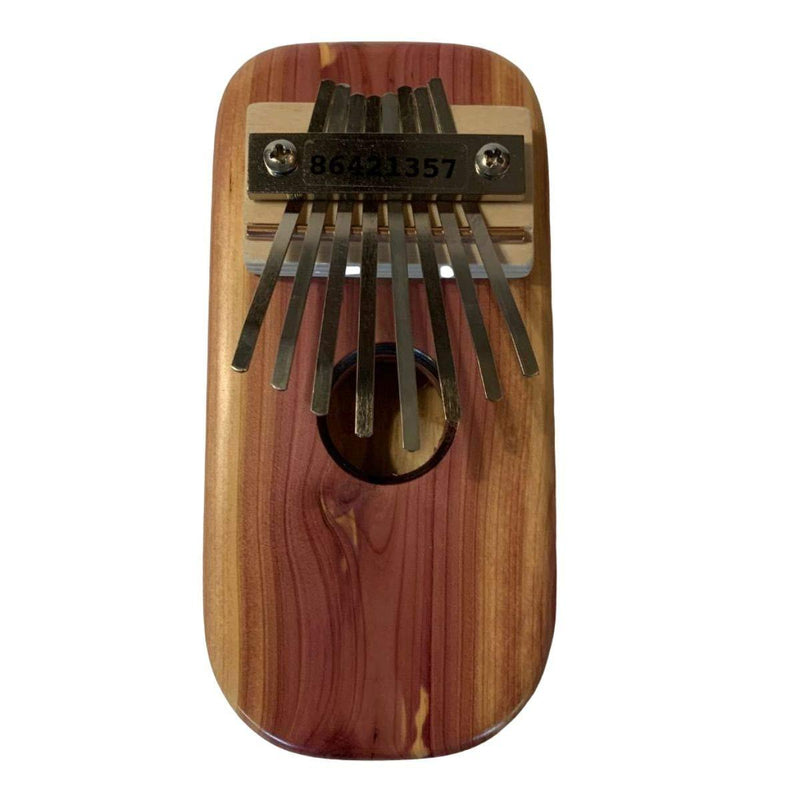 Kalimba Wood Thumb Piano and Songbook for Kids Adults and Beginners Mbira Finger Piano Musical Instrument Handcrafted in the USA by Mountain Melodies