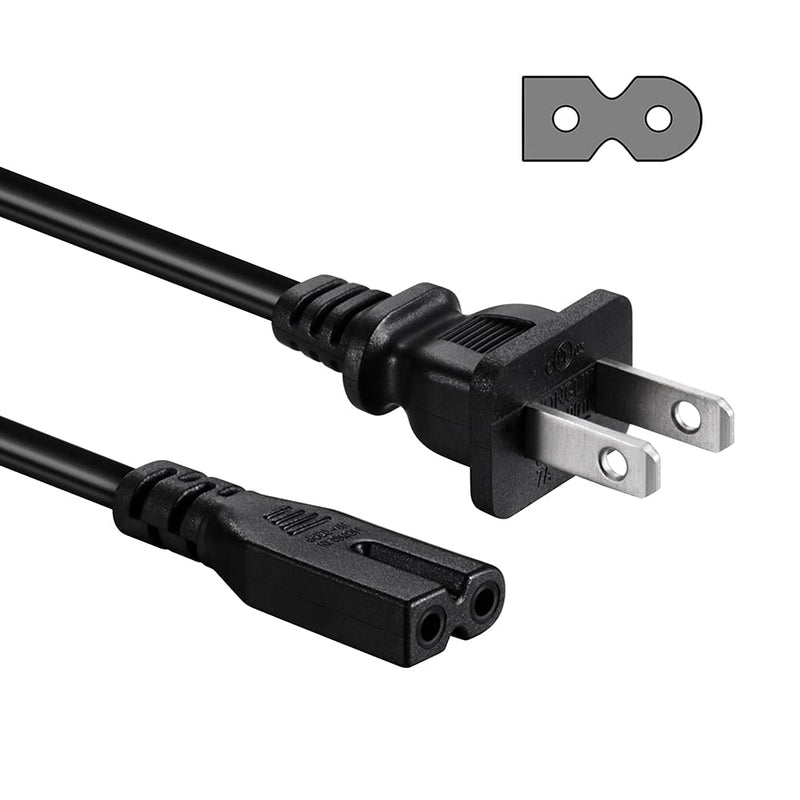 AC Power Cord Cable Compatible with Vizio Sharp Smart HDTV
