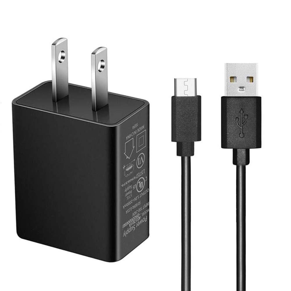 Type C Wall Charger for Samsung Galaxy Tab A 10.1(2019), 8.0(2017), 10.5, S6/ S5e/ S4/ S3/ Tab Active 2 with 6.6Ft Charging Cable
