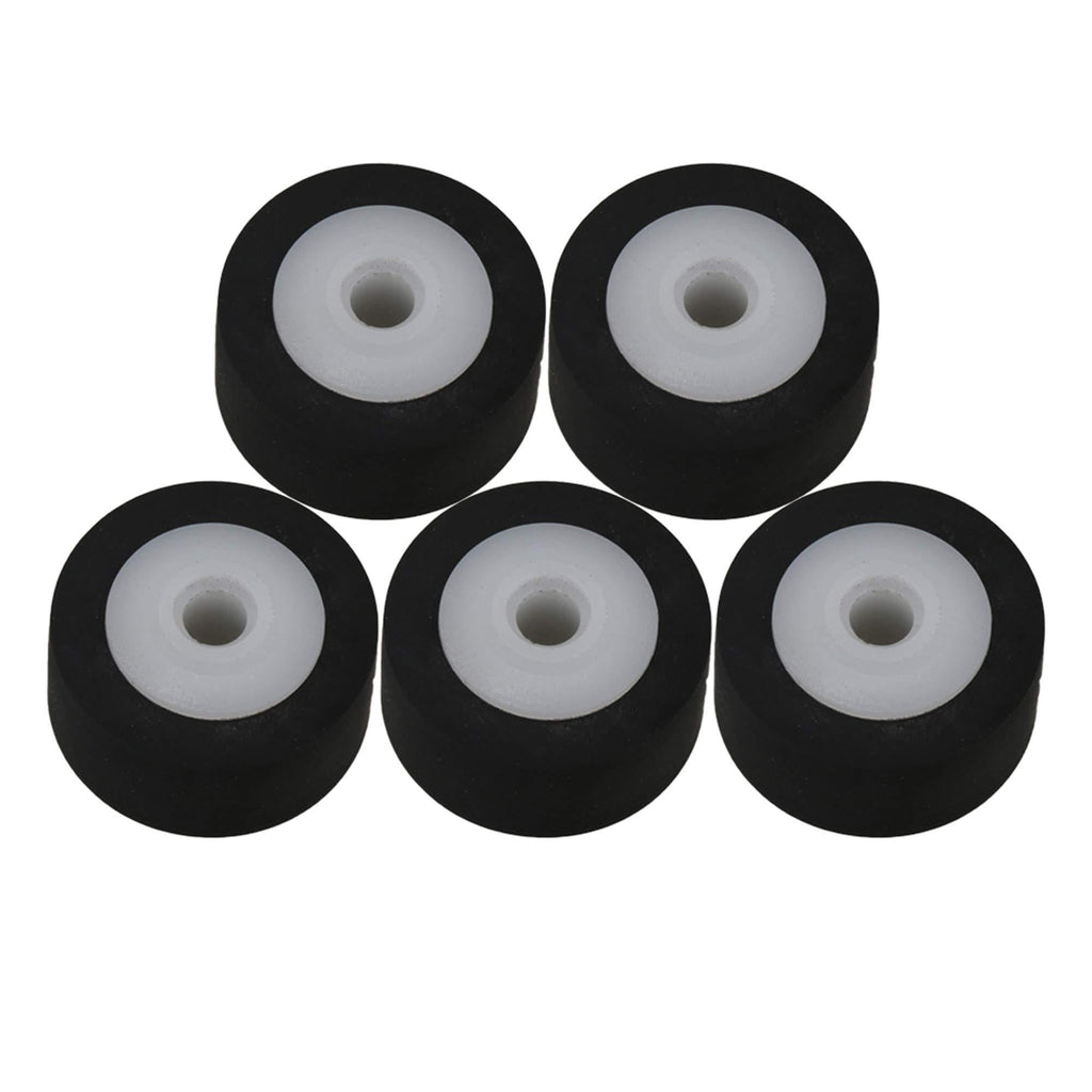 13x6x2.5mm Black Rubber Bearing Roller Guide Pulley Bearing Wheel Pinch Roller