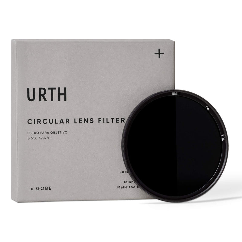 Urth x Gobe 86mm ND64 (6 Stop) Lens Filter (Plus+)