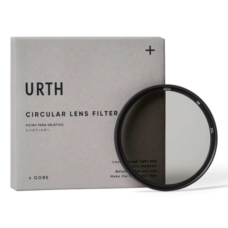 Urth x Gobe 58mm Circular Polarizing (CPL) Lens Filter (Plus+)