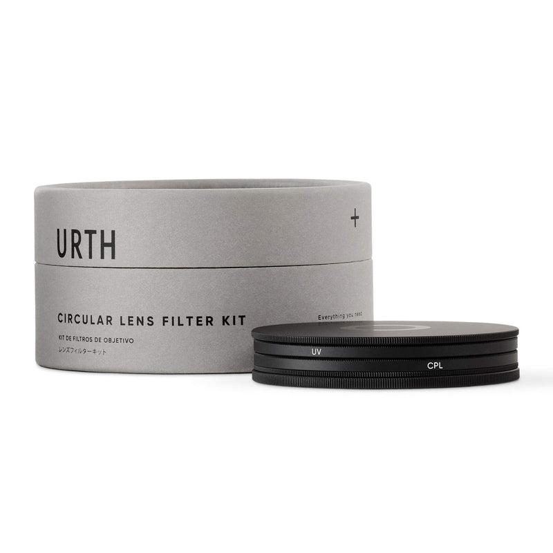 Urth x Gobe 55mm UV + Circular Polarizing (CPL) Lens Filter Kit (Plus+)