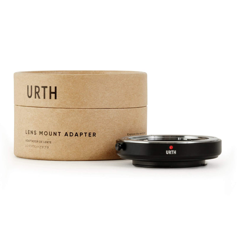 Urth x Gobe Lens Mount Adapter: Compatible with Contax/Yashica (C/Y) Lens to Nikon F Camera Body (with Optical Glass)