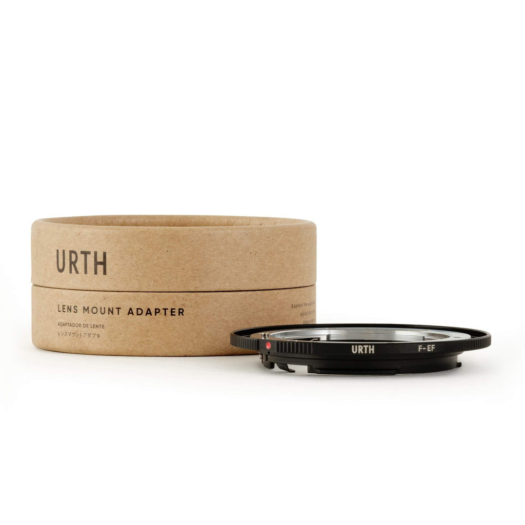 Urth x Gobe Lens Mount Adapter: Compatible with Nikon F Lens to Canon (EF/EF-S) Camera Body