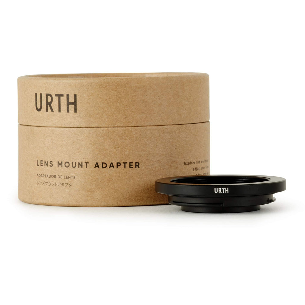 Urth x Gobe Lens Mount Adapter: Compatible with M42 Lens to Nikon F Camera Body (with Optical Glass)