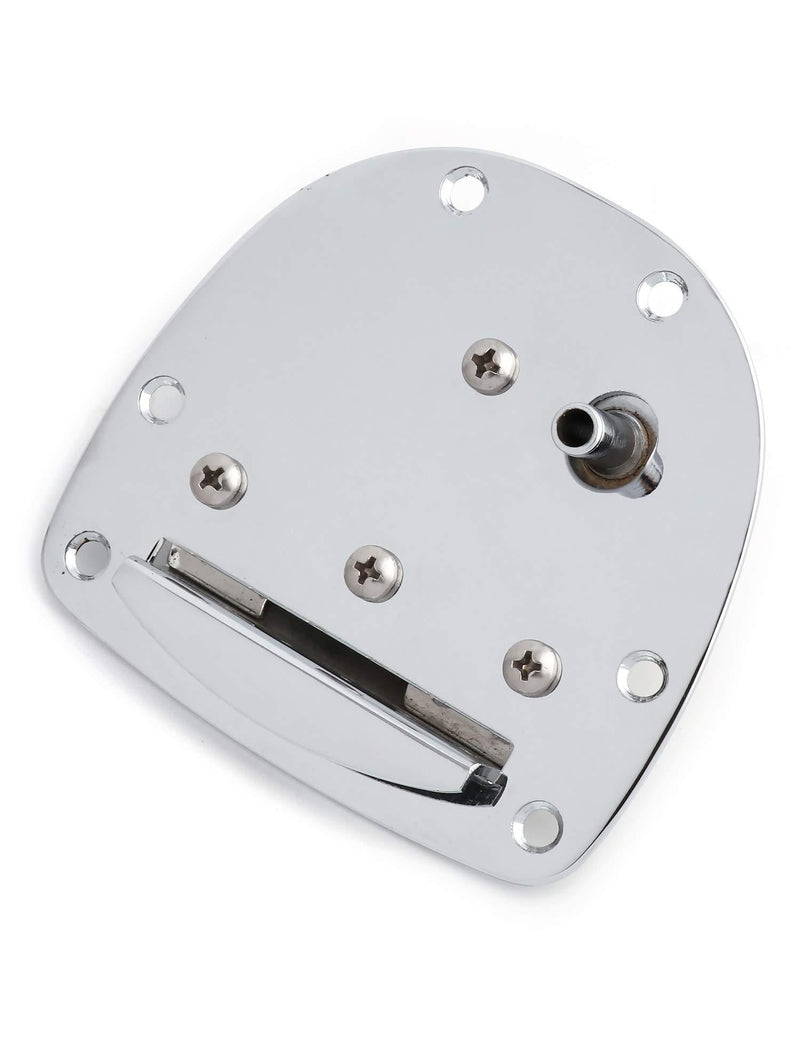 Metallor Guitar Tremolo Tailpiece Bridge Compatiable with Jazzmaster Jaguar Guitar Vibrato and Whammy Chrome. Chrome-1