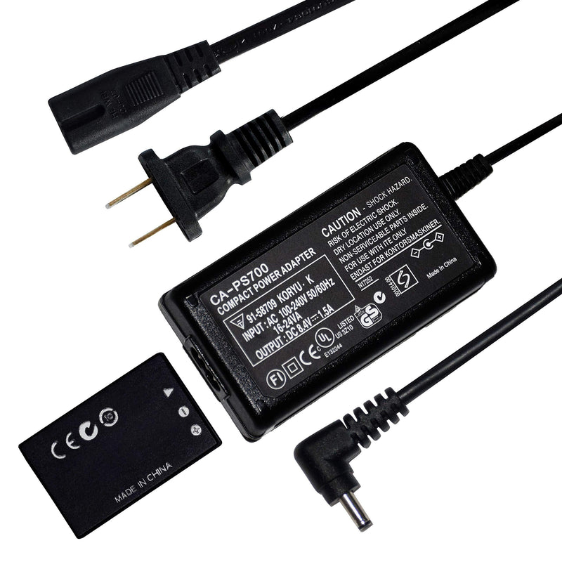 ACK-E15 AC Power Adapter/Charger Kit Compatible Canon EOS Rebel SL1, EOS 100D, EOS Kiss X7 Digital Camera