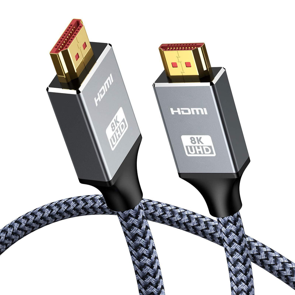 8K HDMI Cable, Oldboytech 6ft Gaming Cable for 2077 Supports hdmi Cable,48gpbs,4K@120HZ,8K@60HZ,Dynamic HDR,3D Compatible with UHD TV, for Monitor, for Projector,for PC,for PS4 and More 6Feet