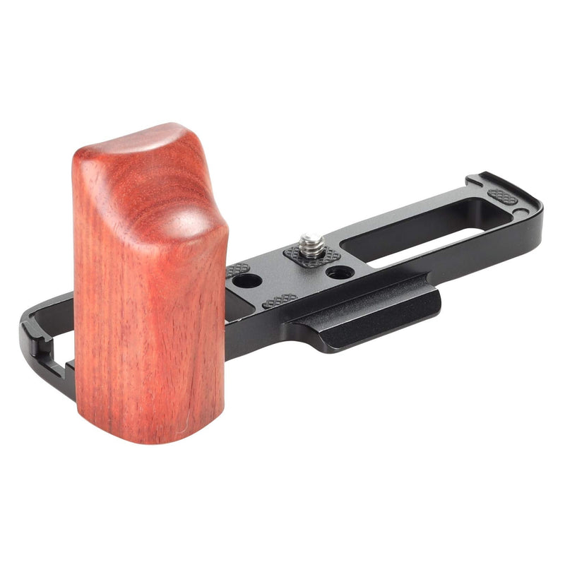 WEPOTO XPRO3 Hand Grip Quick Release Plate L Bracket Compatible with Fujifilm X-PRO3 Camera -Aluminium Padauk (GP-XPRO3-R)