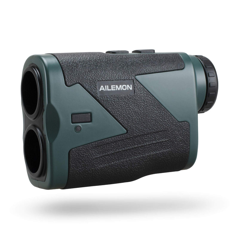 AILEMON Laser Rechargeable Golf/Hunting Range Finder 1000/1200 Yards 6X Magnification USB Charging Laser Rangefinder Green 1200Y