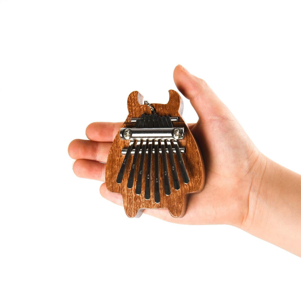 8 Key Mini Kalimba exquisite Finger Thumb Piano Marimba Musical good accessory Pendant Ornament Gift (1) 1