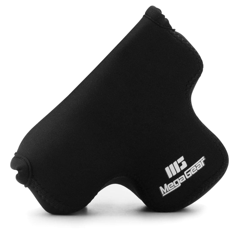 MegaGear Ultra Light Neoprene Camera Case Compatible with Fujifilm X-T200 (XC15-45mm) Black