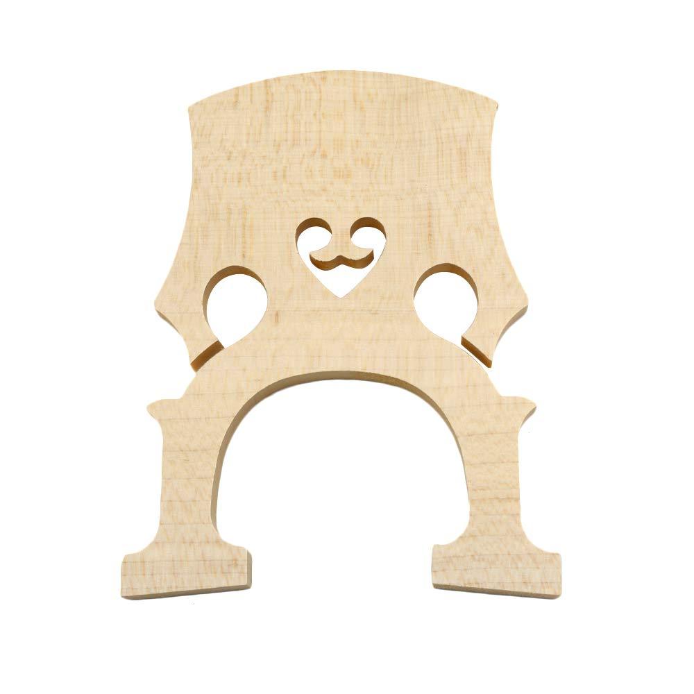 Hordion 4/4 Cello Bridge Maple Cello Fitted Bridge Cello Parts