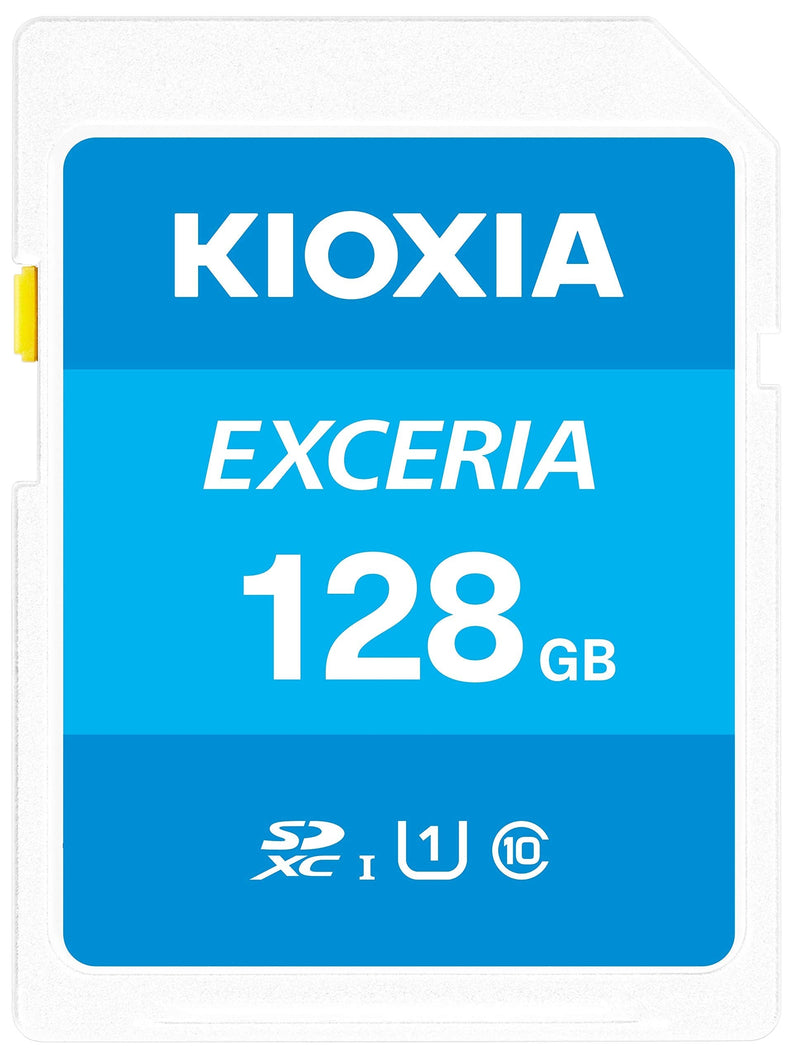 Kioxia 128GB Exceria SD Memory Card SDXC UHS-I U1 Class 10 Read 100MB/s LNEX1L128GG4