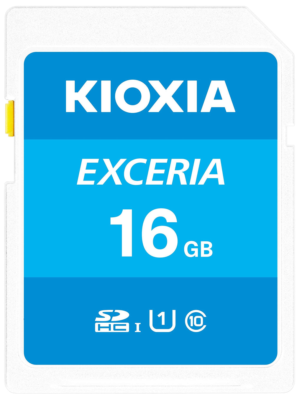 Kioxia 16GB Exceria SD Memory Card SDXC UHS-I U1 Class 10 Read 100MB/s LNEX1L016GG4