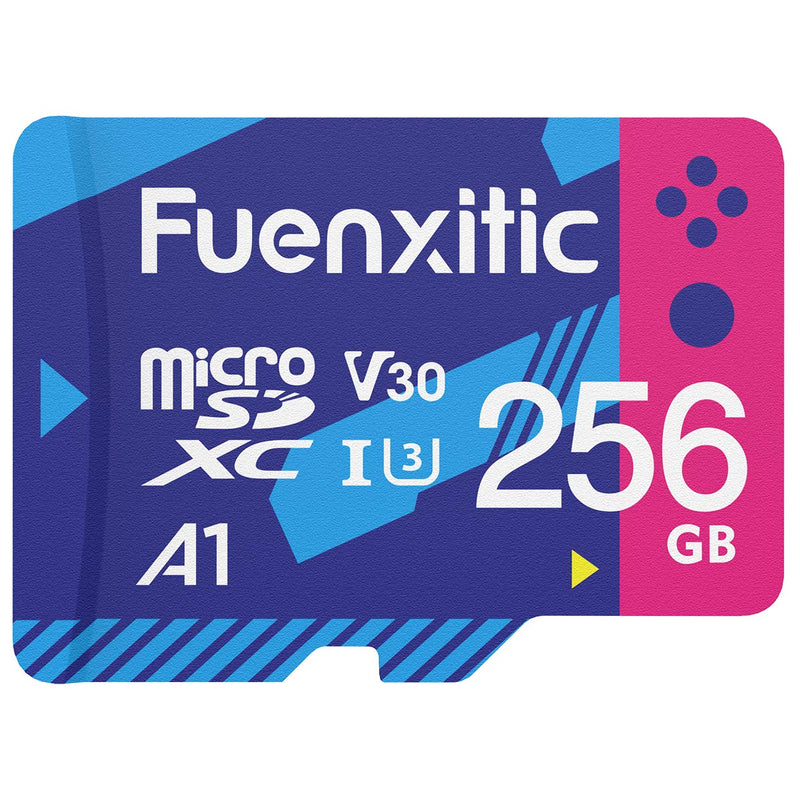 256GB Micro SD Card, Ultra MicroSDXC UHS-I Memory Card, A1 Class10 U3 High Speed Flash TF Card Compatible with Nintendo-Switch, R/W 100/50MB/s MicroSD Card for 4K Video Recording with Adapter 256GB