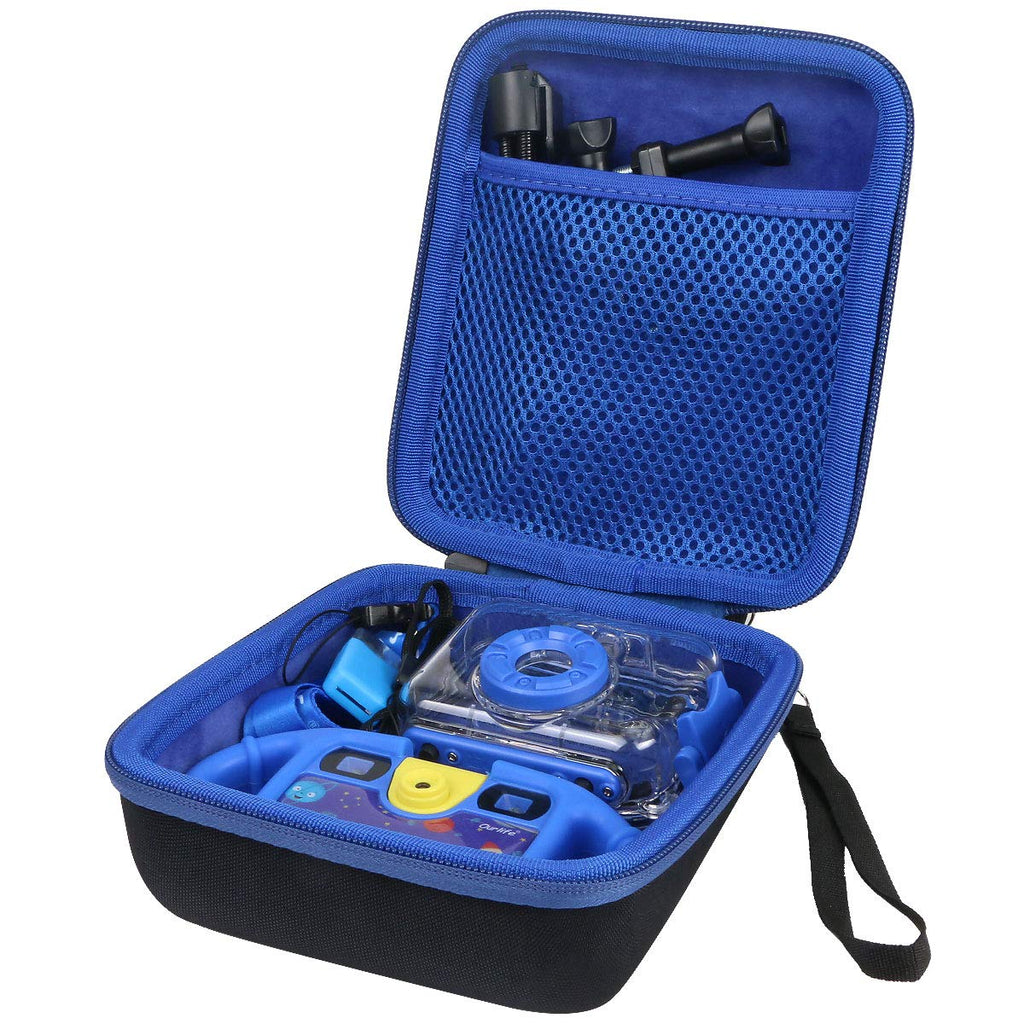 Aenllosi Hard Carrying Case Replacement for Action Camera (blue) blue