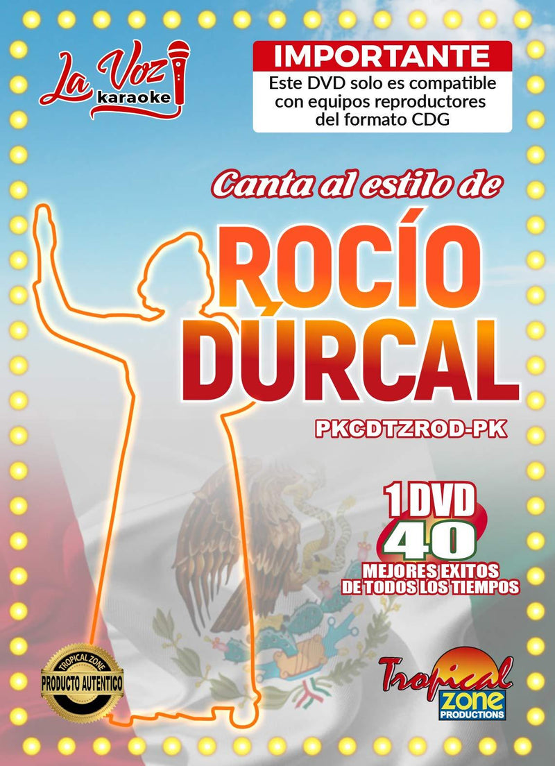 Karaoke Rocio Durcal DVD 40 Best Songs Ever