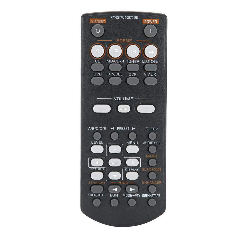 Tosuny 10m/33ft Remote Control Fits for Yamaha RAV28 RAV34 RAV250 RX-V361 RX-V365 HTR-6030 HTIB-680, Durable DVD Video Controller Remote Control for Yamaha