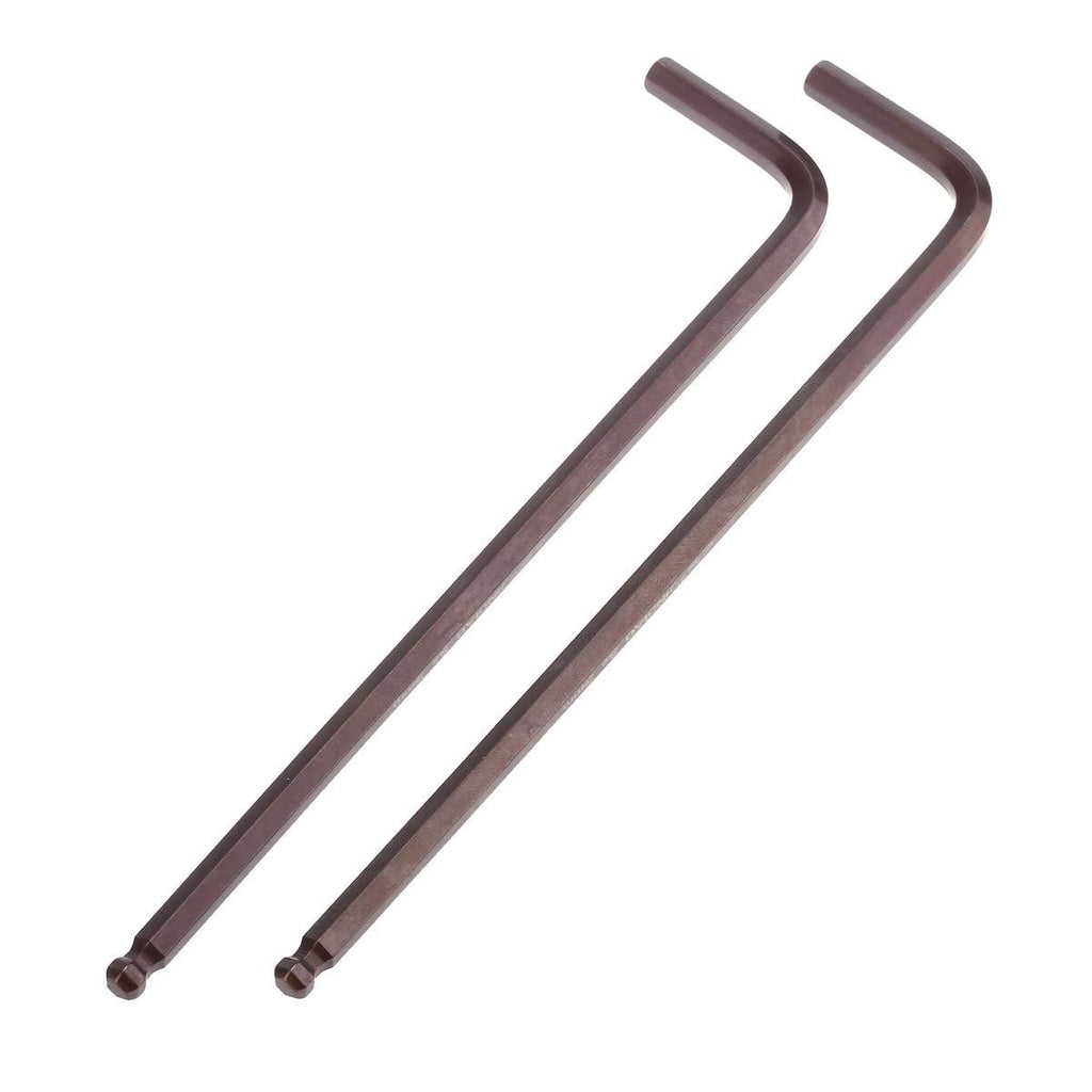 Musiclily Basic 5mm Guitar Truss Rod Hex Wrench Allen Key Ball End Adjustment Tool for Martin Acoustic Guitar (Set of 2)