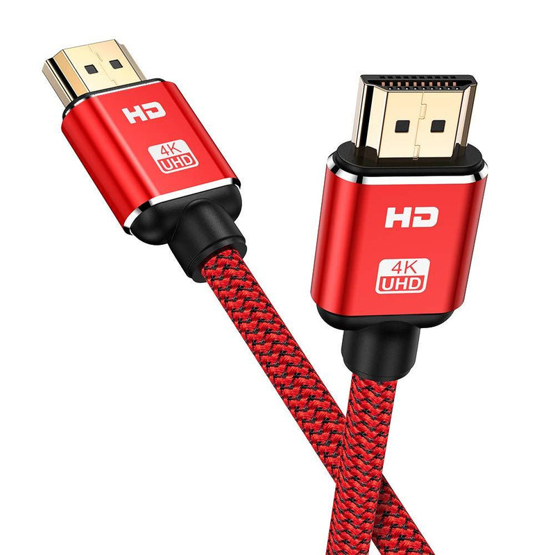 4K HDMI Cable10ft, Oldboytech HDMI Cord 2.0 (HDMI to HDMI) Supports (4K@60HZ,1080p FullHD, UHD/Ultra HD, 3D, High Speed with Ethernet, ARC, PS4, Xbox, HDTV) 18Gbs with Audio and Ethernet 10FT