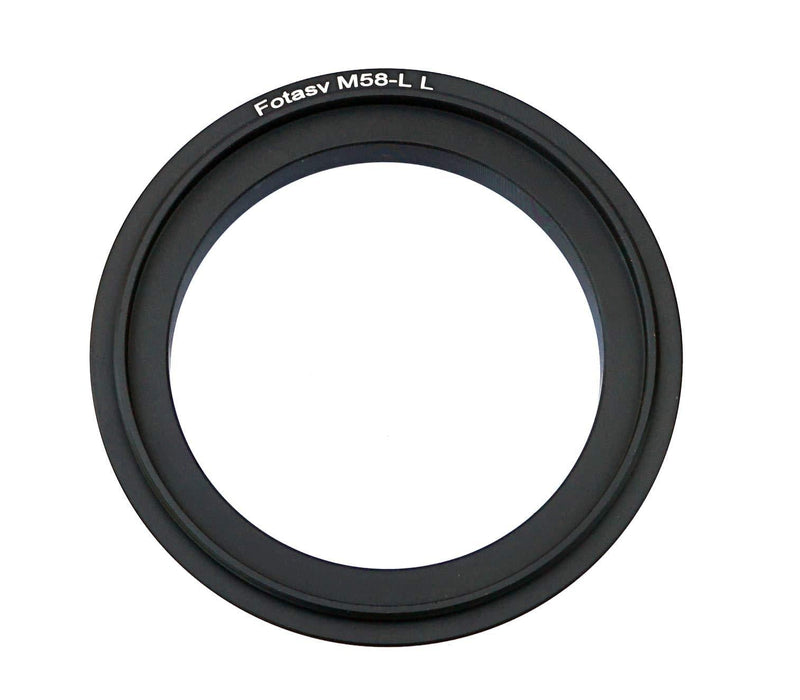 Fotasy 58mm Macro Reverse Adapter Ring for Leica L Panasonic S Mount Mirrorless Camera, fits Lens with 72mm Filter Diameter & Leica SL SL2 TL2 TL Leica T & Panasonic Lumix S1 S1H S1R Sigma fp