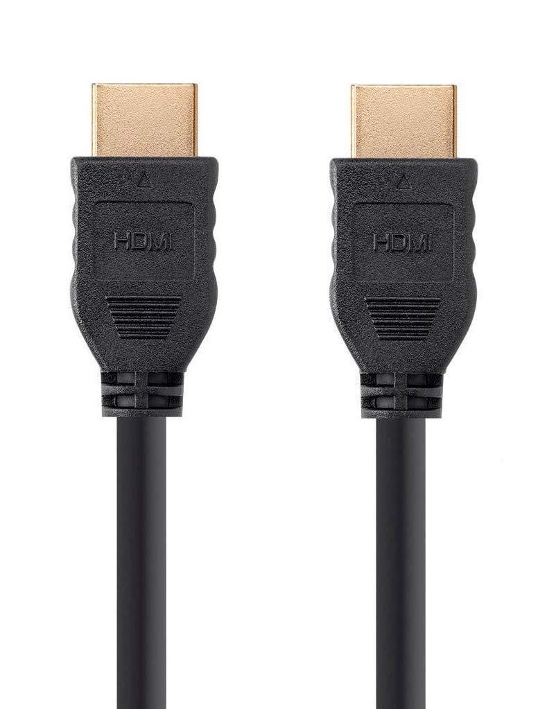 BRENDAZ High Speed 18Gbps HDMI Cable with Ethernet - 4K Male to Male - HDMI 2.0 Cable, Supports 4K 60Hz, Compatible with PS3, PS4, PS4 Pro Console, Sega Genesis Mini, HDTV TV 4K and More (6-Feet) 6-Feet